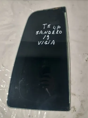 Vidro traseiro esquerdo vigia Sandero 2019 4p
