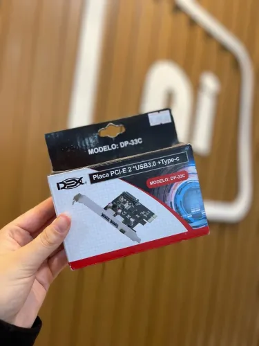 Placa Pci Express 2 Usb 3.0 + Type C