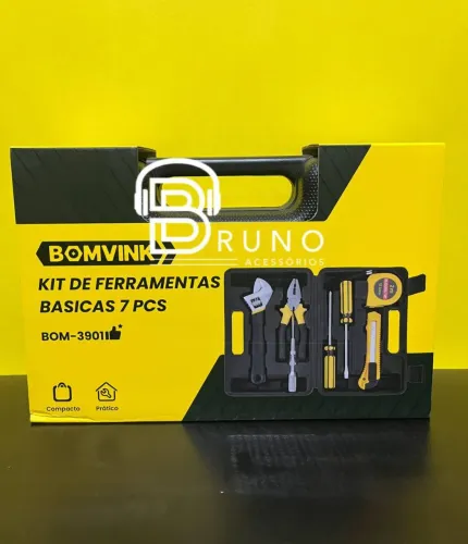 Kit De Ferramentas Basicas 7 Peças