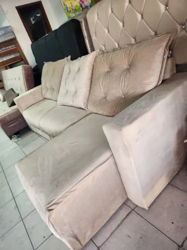 Sofá novo da loja 