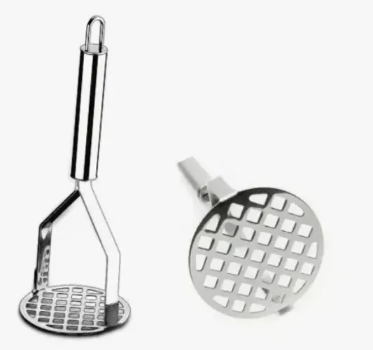 Amassador Espremedor De Batata Legumes Aço Inox Purê