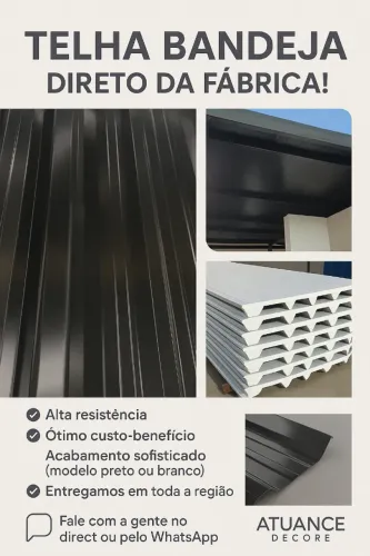 Telha direto da fábrica (41) 3265-3394