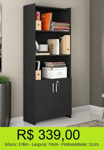 Multi uso para escritório duas portas
