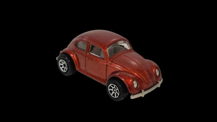 Hot Wheels Volkswagen Beetle Exclusivo Car Crusher Playset 