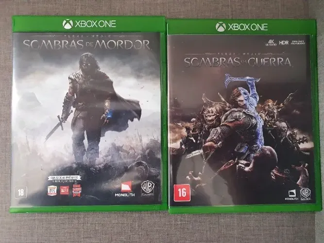 Coletânea Terra Média - Jogos Xbox