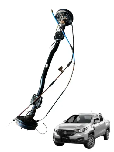 Eixo traseiro Fiat Strada 2021/2023 com Abs 52243693