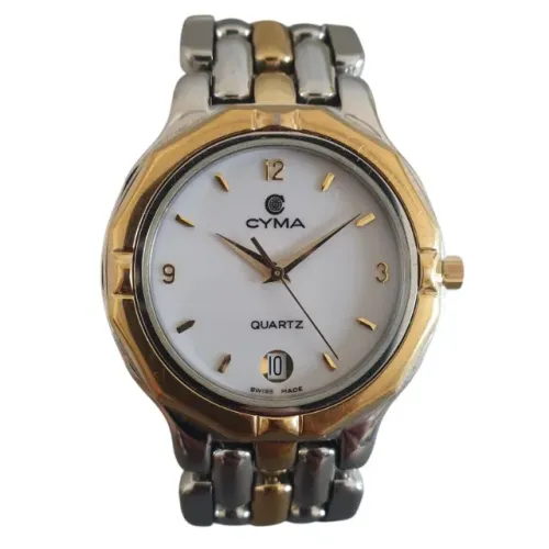 Relógio Cyma Mod 117735 Cal ETA 955412 Sapphire Unisex Vintage