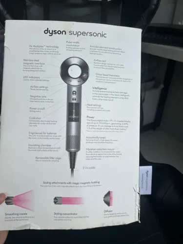 Secador de Cabelo Dyson Supersonic - Tecnologia Avançada
