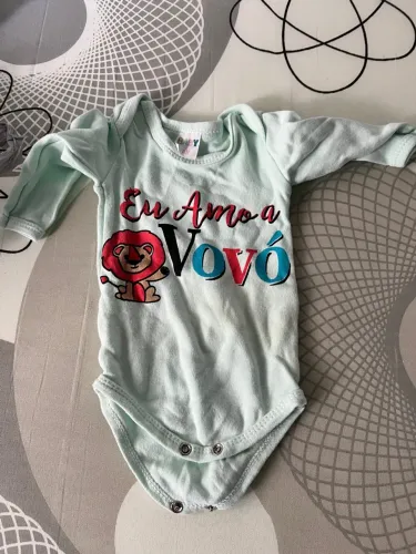 Conjunto infantil ?eu amo a vovó ?