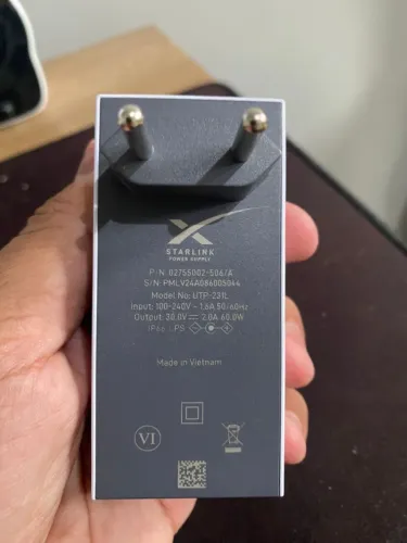 Carregador 60w Fonte De Alimentação P/ Starlink Mini 30v