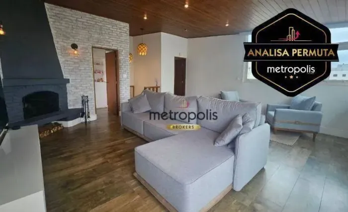 Cobertura à venda, 180 m² por R$ 1.250.000,00 - Santa Maria - São Caetano do Sul/SP