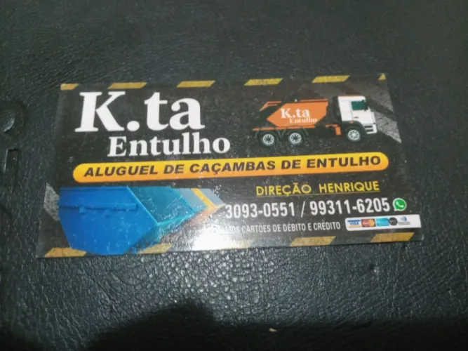 Caçamba em são Gonçalo