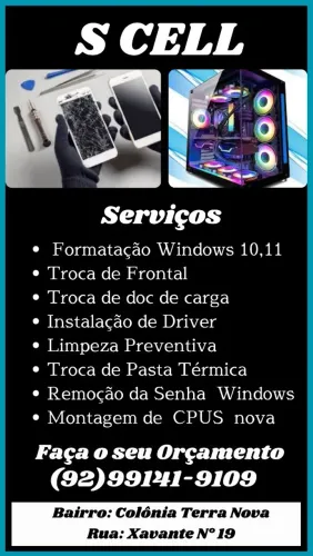 Técnico em manutenção de computadores 