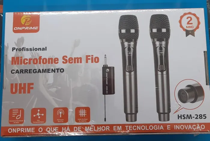 Microfone Sem Fio Profissional Onprime HSM-285