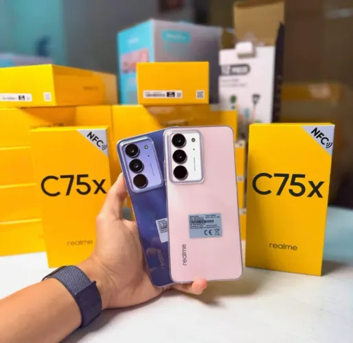 **Realme C75x 128Gb/6Ram** Celular Novo Lacrado Em promoção+Entrega Grátis