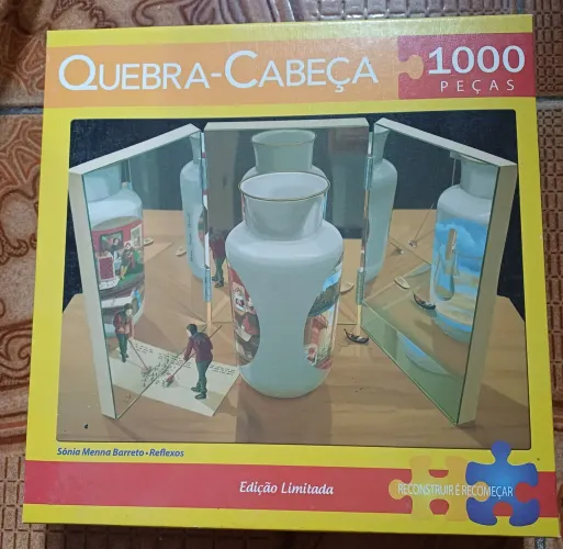 Quebra cabeca Reflexos - edição limitada (falta 1 peça)
