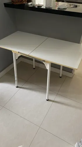 Mesa de jantar quadrada ou retangular para cozinha