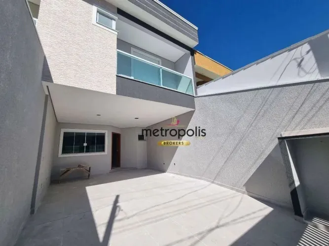 Sobrado à venda, 150 m² por R$ 1.099.000,00 - Vila Scarpelli - Santo André/SP