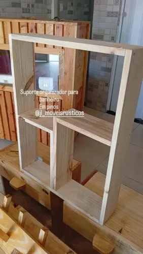 Vendo organizador para banheiro em pinos 