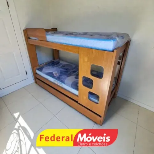 Treliche Solteiro MDF (sem colchões) ENTRAGA HOJE