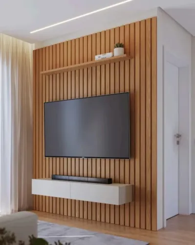 Painel ripado