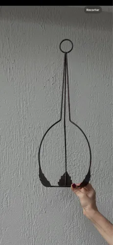Suporte em ferro para teto