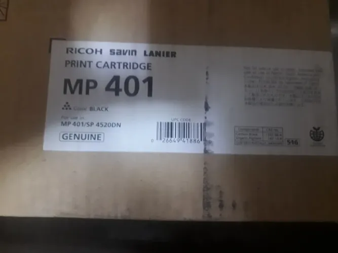 Cartucho de Impressora Ricoh Savin Lanier MP 401 - Original
