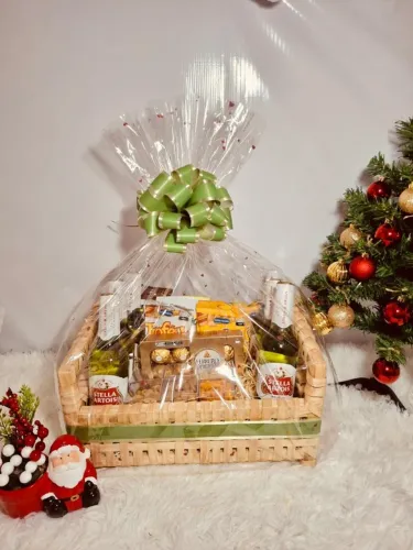 Cesta Com Cerveja e Petiscos - Fazemos Entregas 