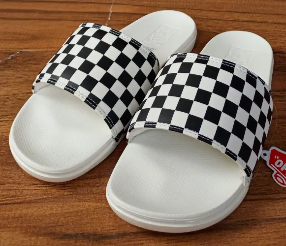 Slide On Vans Checkerboard