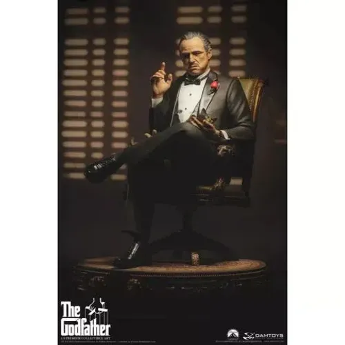 Estátua Vito Andolini Corleone 1/3 - The Godfather (1972) O Poderoso Chefão - Damtoys