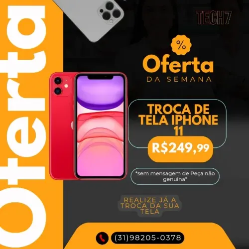 Tela iPhone 11 - Instalação inclusa