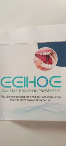 Falsetes Removível Snap on smile superior e inferior (par) 2unidades. 2x30,00