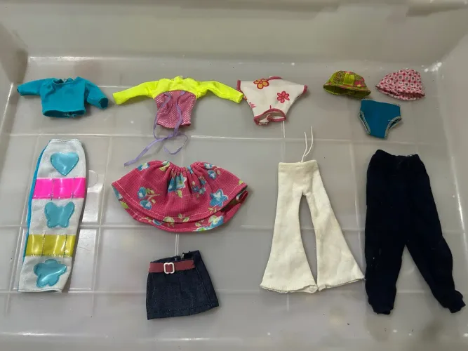 Roupas para Bonecas Barbie - Anos 2000 - Pacote 2