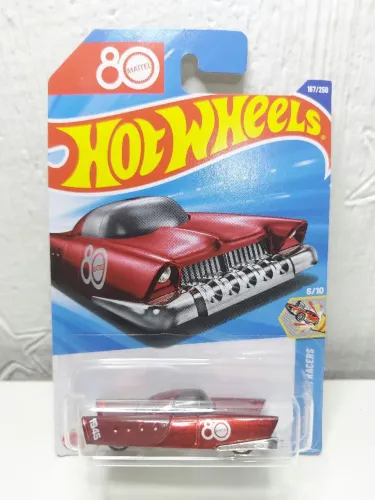 Hot Wheels 80 anos Mattel - Dream Mobile 1:64 Lote H 2025 / HW Celebration Racers 6/10