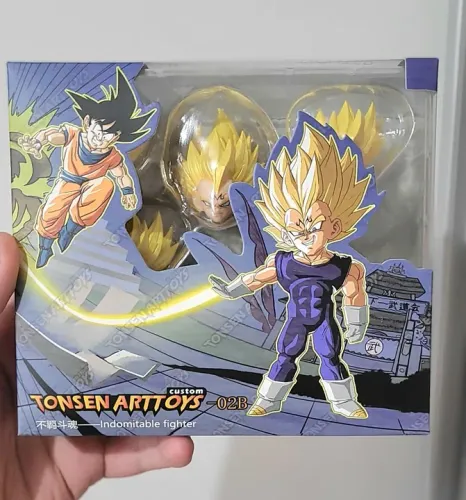 Cabeça Head Majin Vegeta TonsenToyarts Tonsen Versão B Kamione Dragon Ball Z