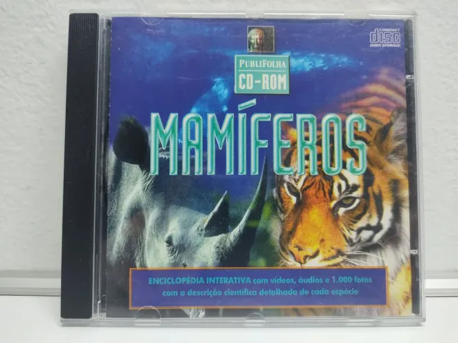 CD-ROM Mamíferos - Enciclopédia Interativa