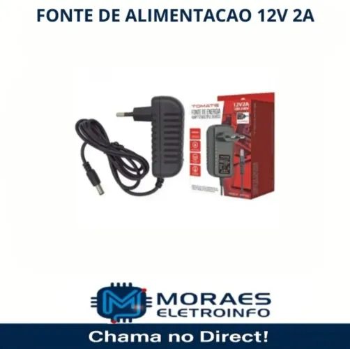 Fonte de alimentação 12v x 2 amper MTT - 122
