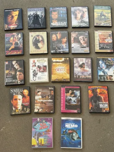 Coleção de DVDs Originais - Diversos Títulos 