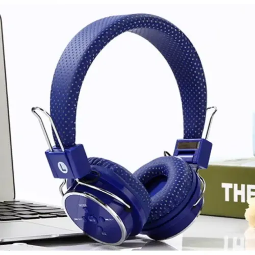 Fone Ouvido Bluetooth Recarregável S/ Fio Aux P2 Sd Fm B05 - R$ 59,99