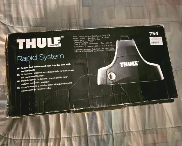 Suporte para Rack de teto Thule Rapid System 754