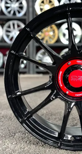 rodas aro 18 OZ preta Furação 5X100 5X112 5X114