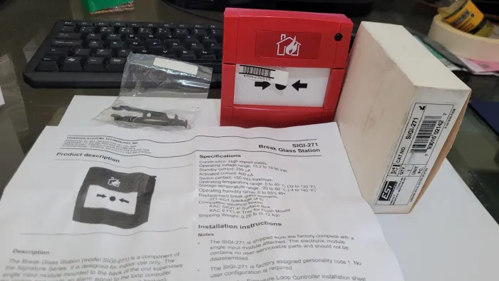 SIGI-271 Detector Alarme de Incêndio EDWARDS