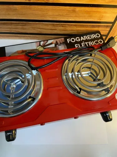 Fogareiro Elétrico 2 Bocas 400°C 2400W an8