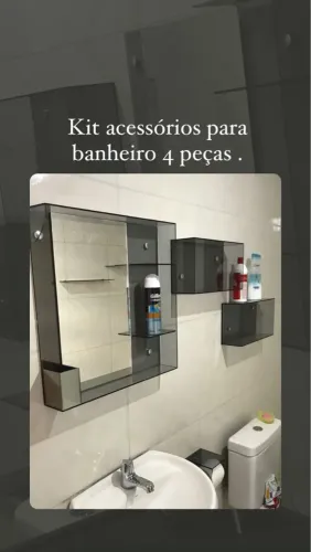Kit de Acessórios para Banheiro
