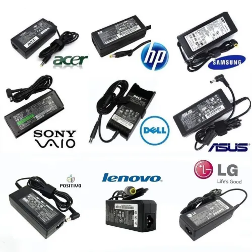 Fonte para Notebook Acer, HP, Samsung, Sony, Dell, Asus, LG, Positivo e Lenovo