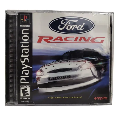 Ford Racing PS1 Original Completo Black Label Americano