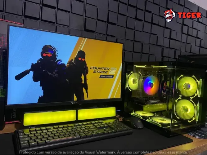 Pc Gamer Intel core i5 12 Geração Pra Rodar tudo em até 10x sem juros Loja tiger