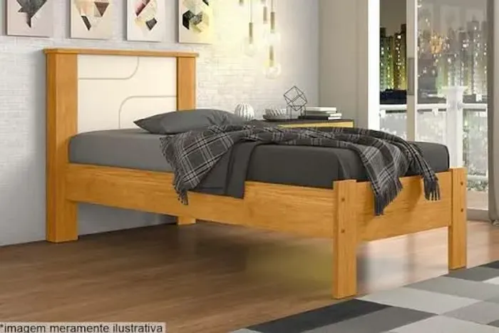 Cama solteiro perola levo hoje 