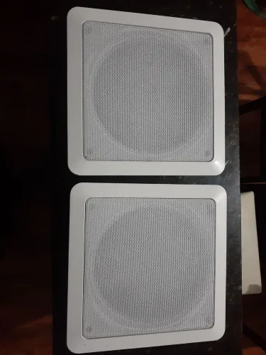 Arandela Coaxial Quadrada Fal 6 Pol 40w - Aq 6 Natts<br>