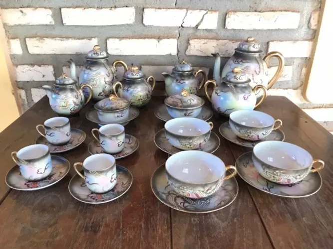 Jogo de porcelanas para Café e Chá, made in Japan